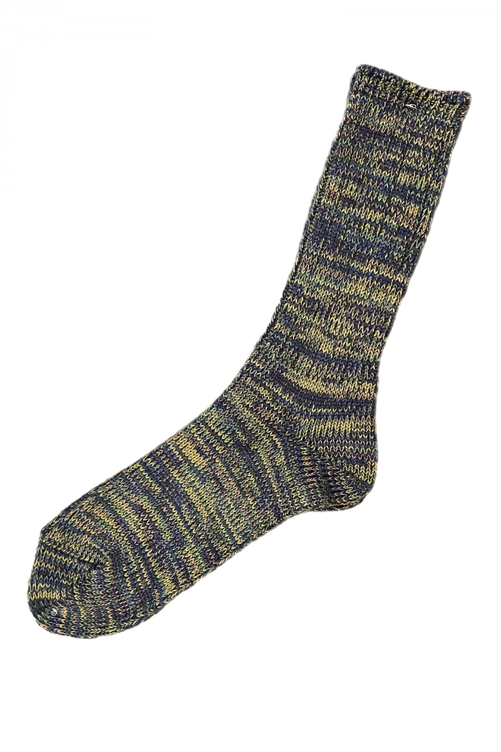AnonymousIsm 5 Color Mix Crew Sock Charcoal