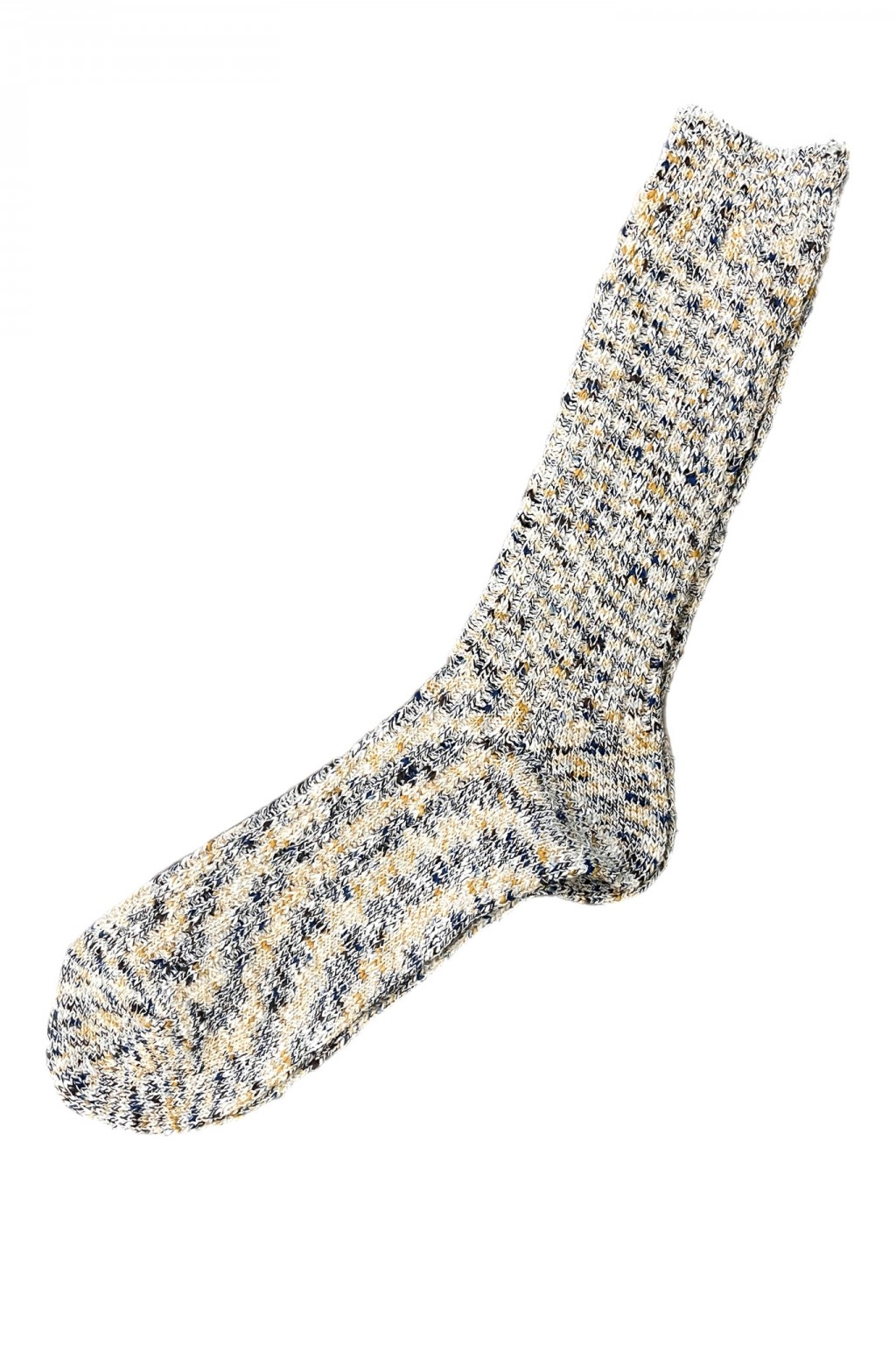 AnonymousIsm Homespun Art Yarn Crew Sock Ink Blue