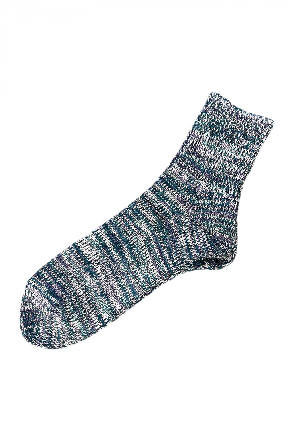 AnonymousIsm 5 Color Mix Q Sock Purple