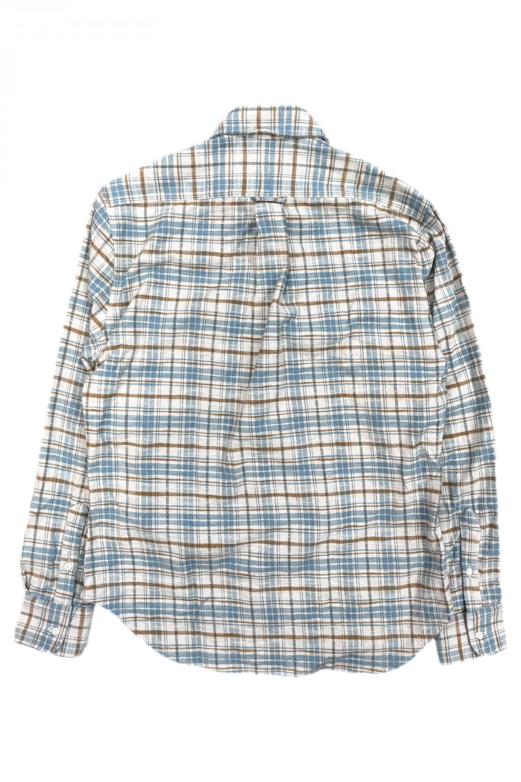 Gitman Bros. Vintage Independence Work Shirt White Slubbed Twill Check