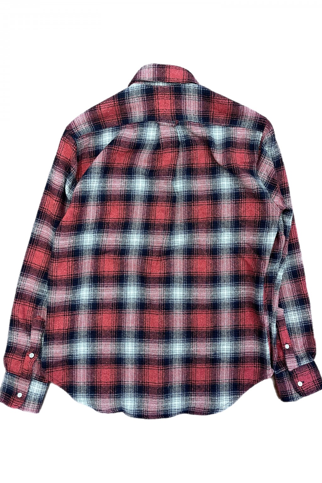 Gitman Bros. Vintage Independence Work Shirt Red Recycled Brushed Melange