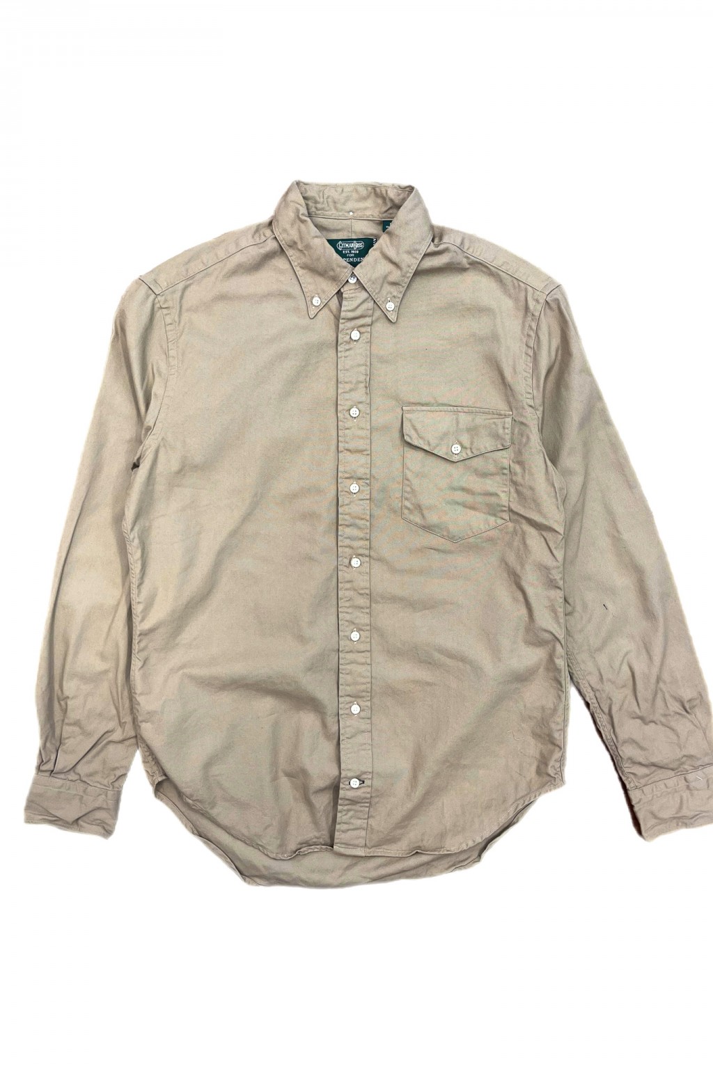 Gitman Bros. Vintage 1959 Independence Oxford Khaki Overdye - Made  