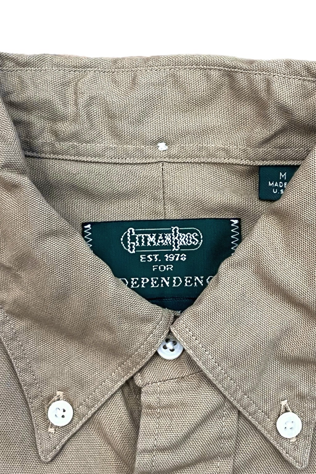 Gitman Bros. Vintage 1959 Independence Oxford Khaki Overdye