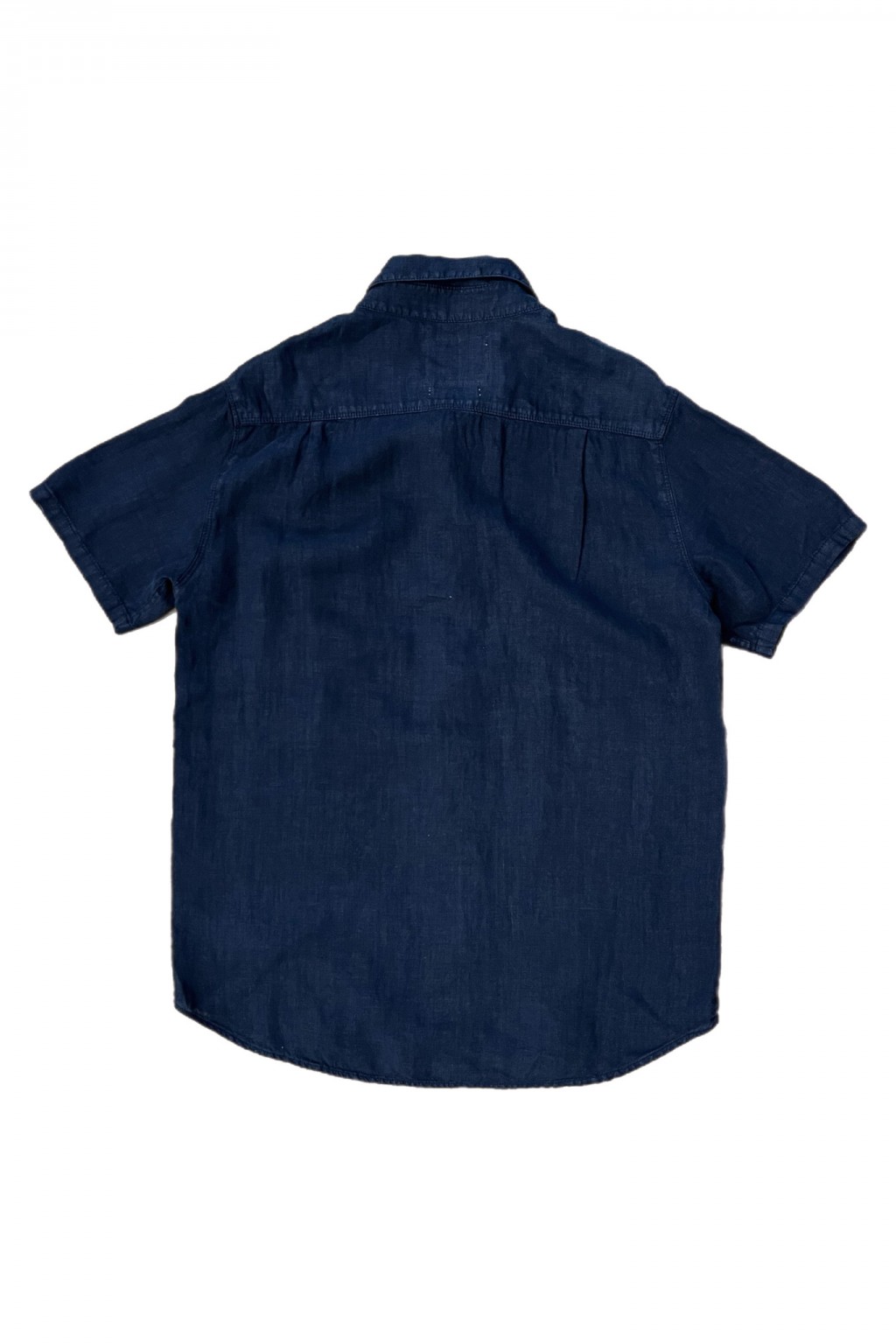 Monadic Fillmore SS Shirt Navy Linen
