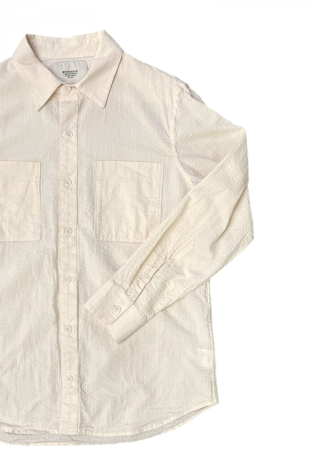 Monadic Aetna Shirt Bone Seersucker