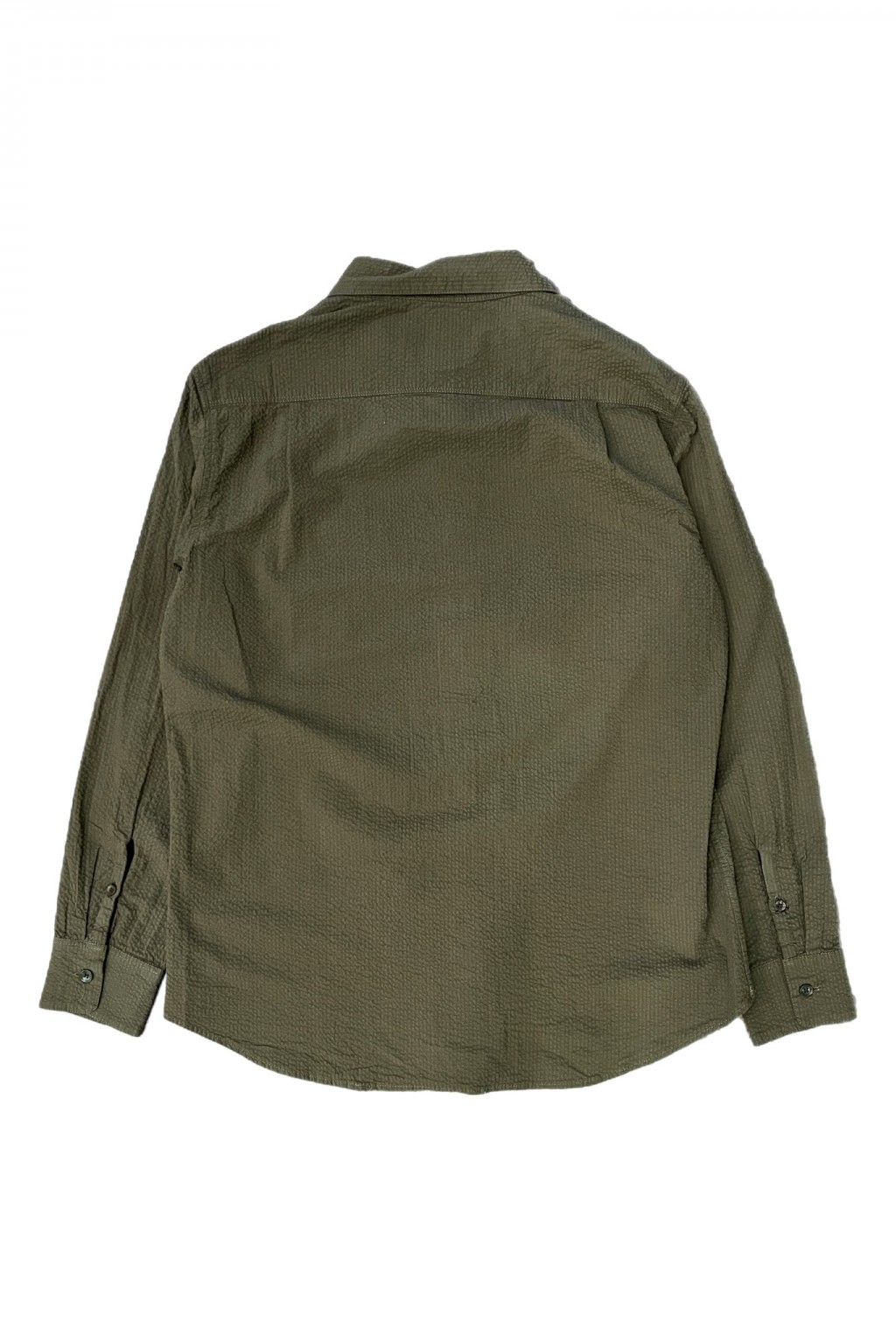 Monadic Aetna Shirt Drab Seersucker