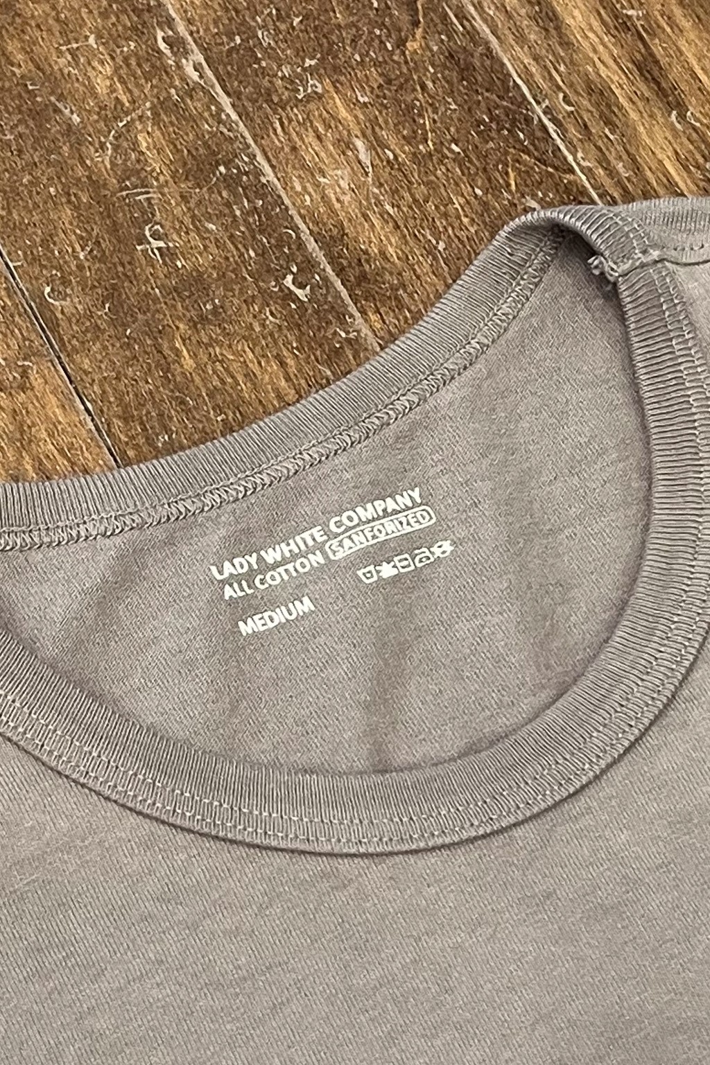 Lady White Co. Our T-Shirt Anvil Grey