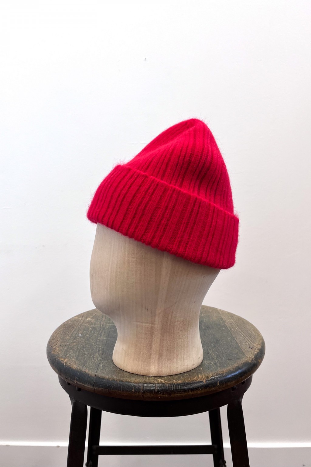 Drake's Geelongora Beanie Red - Made in United Kingdom | Hats ...