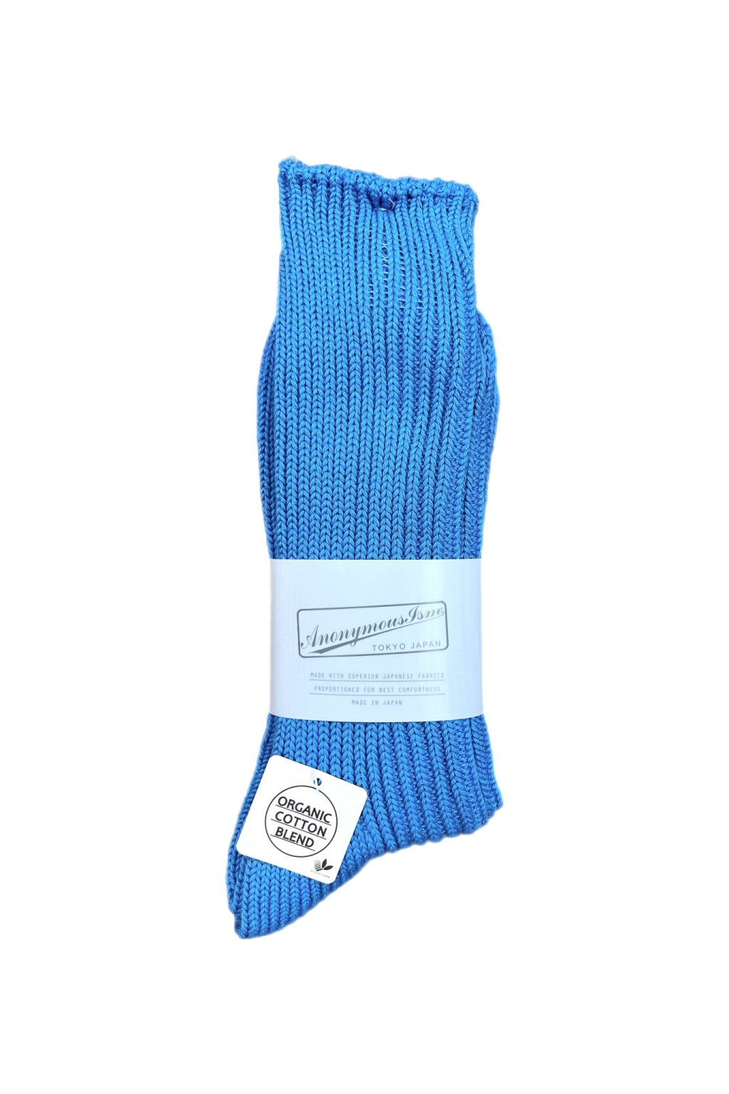 AnonymousIsm OC L/G Rib Crew Sock Blue