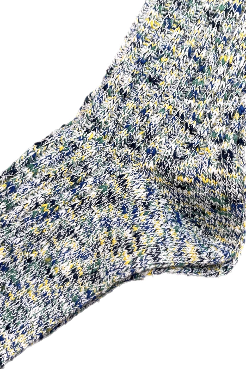 AnonymousIsm Homespun Art Yarn Crew Sock Indigo