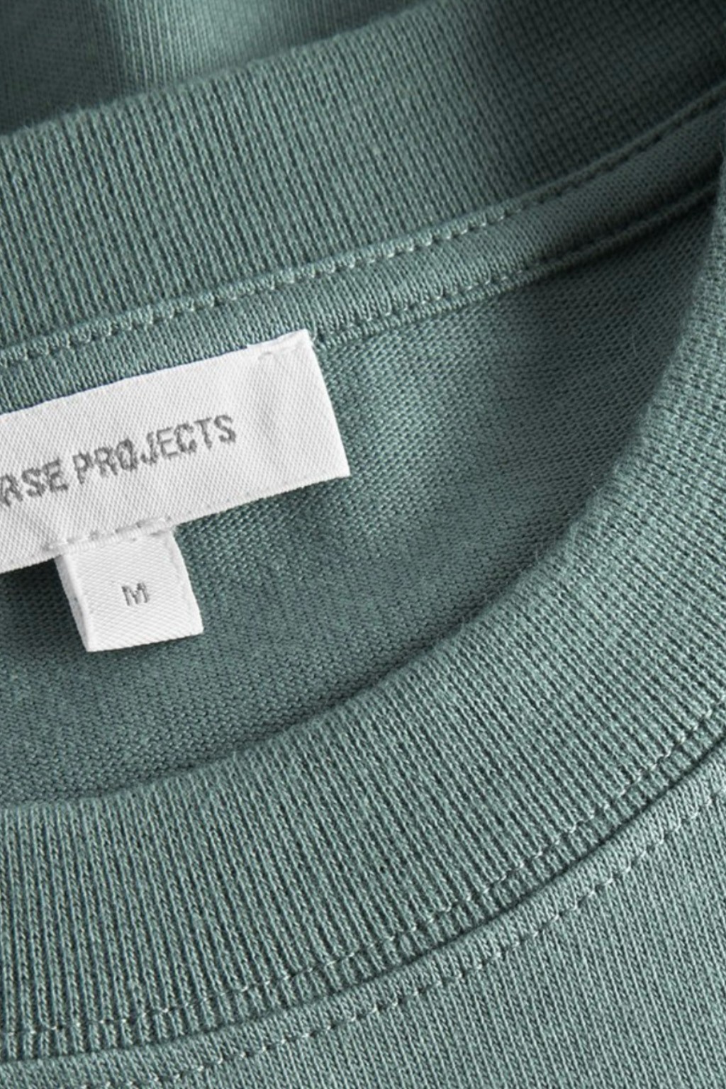 Norse Projects Standard Heavy Loose T-Shirt Aluminum Petrol