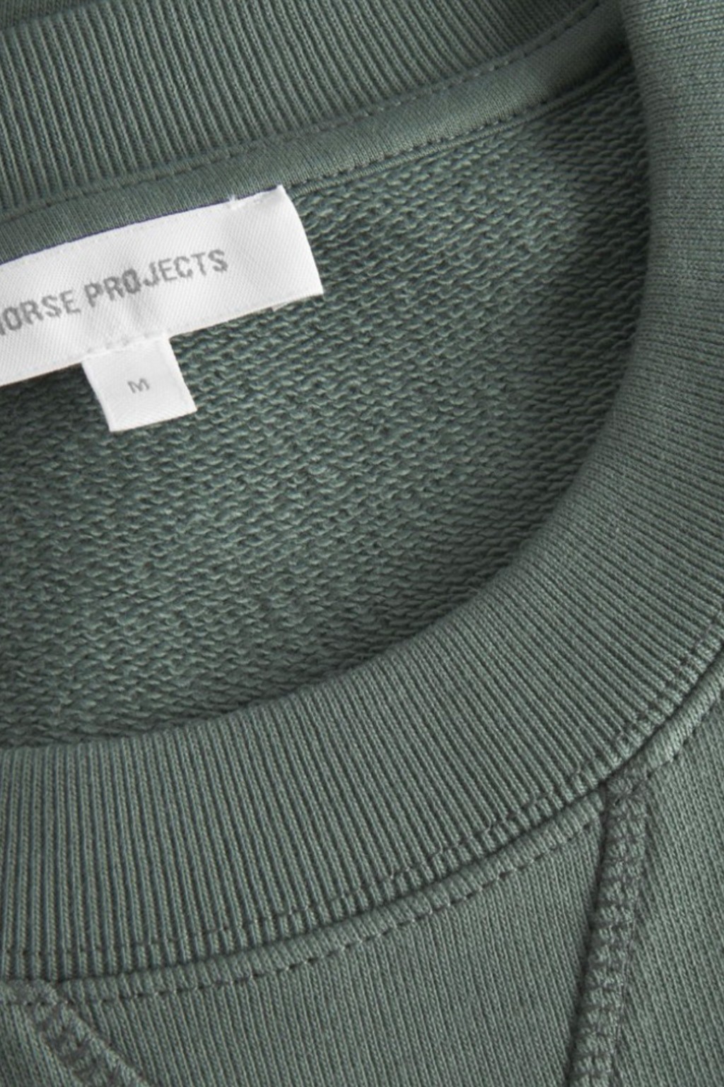 Norse Projects Norse Standard Sweatshirt Aluminum Petrol