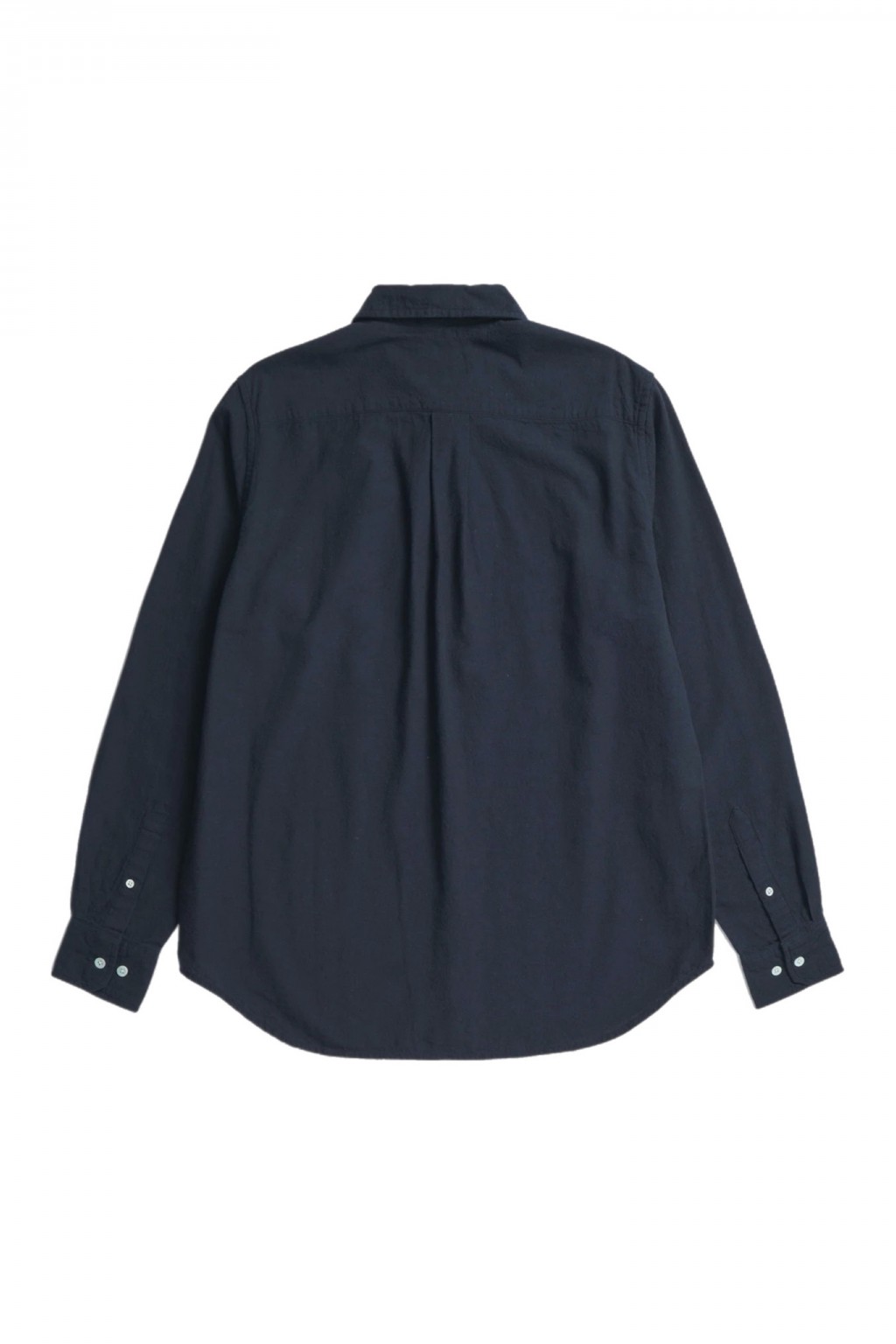 Norse Projects Algot Relaxed Cotton-Linen Shirt Dark Navy