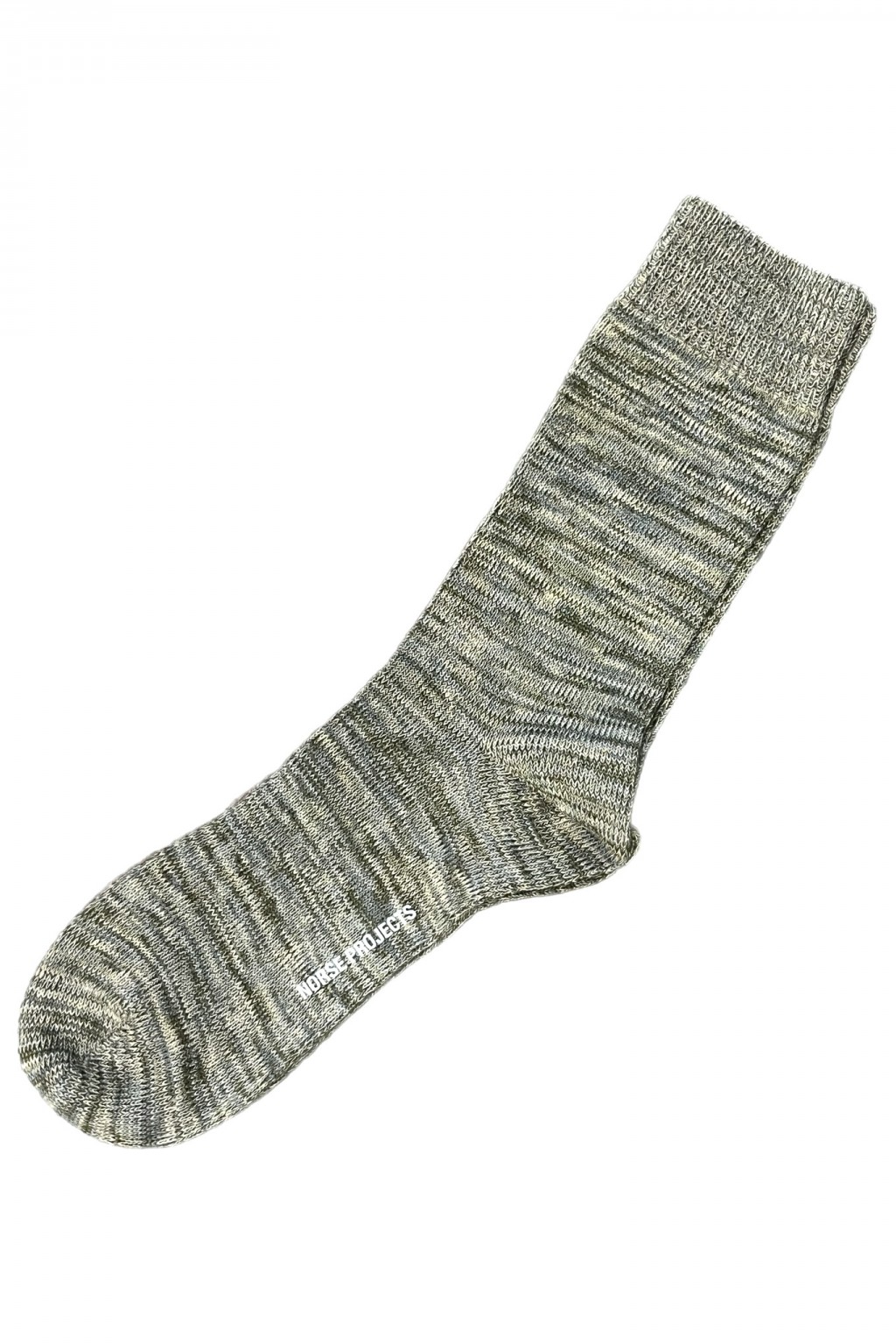 Norse Projects Bjarki Cotton Twist Sock Moss Green