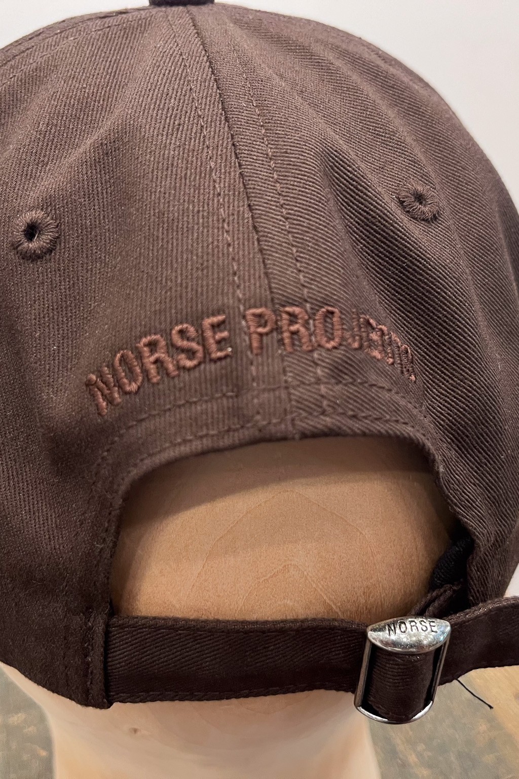 Norse Projects Twill Sports Cap Espresso