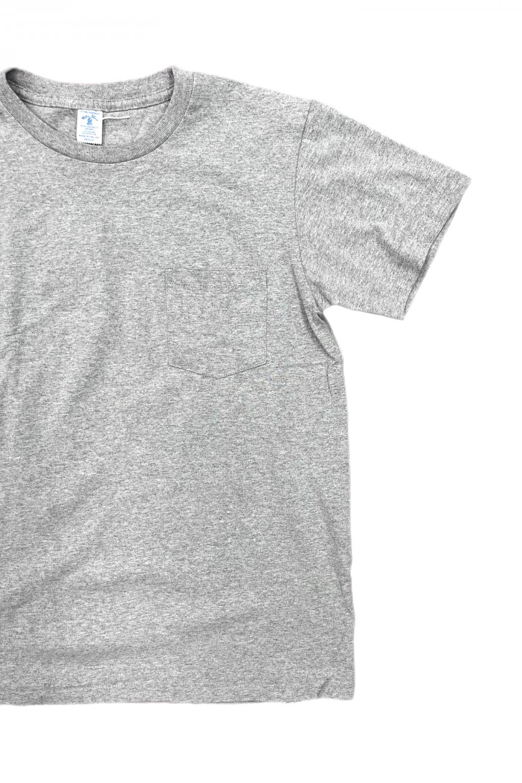 Velva Sheen Pocket T-Shirt Heather Grey