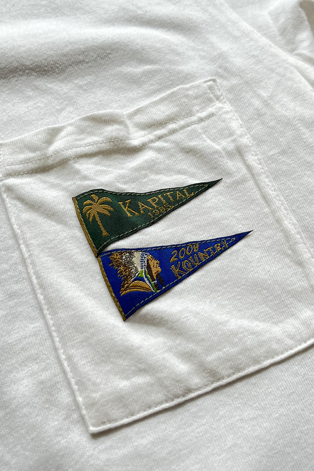 Kapital 20/- Jersey PENNANT T (3Flags) White