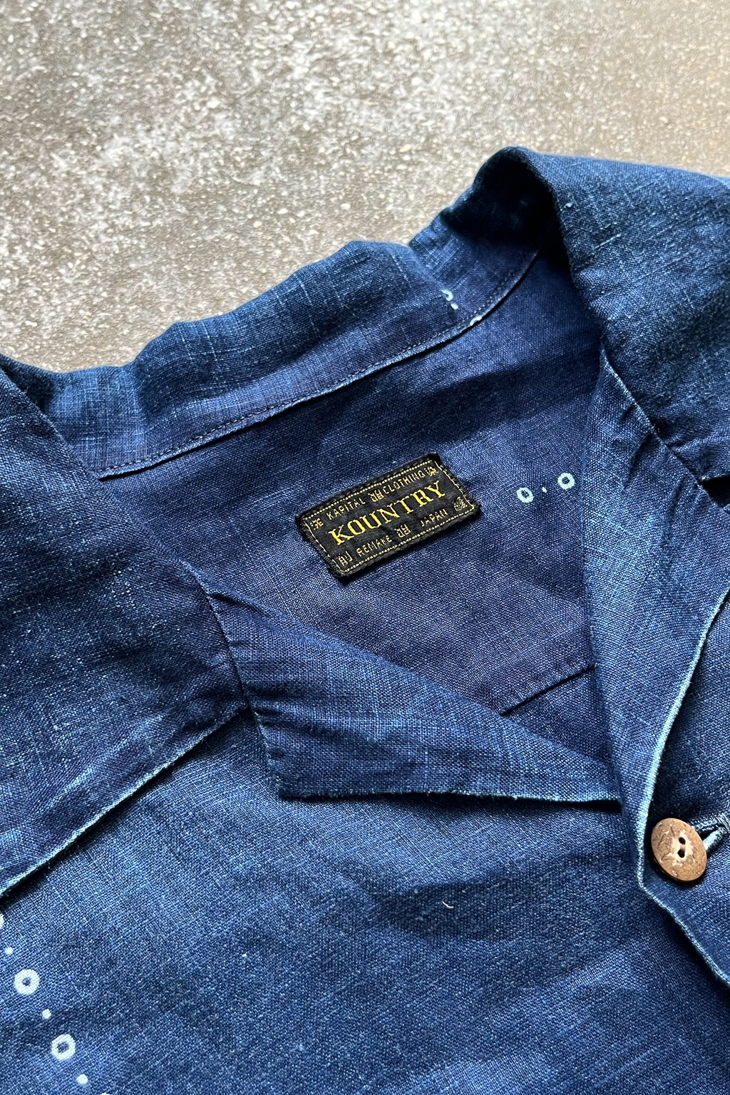 KAPITAL KOUNTRY バンダナ アロハシャツ パッチワーク ダメージ有 KAPITAL KOUNTRY バンダナ アロハシャツ パッチワーク ダメージ有