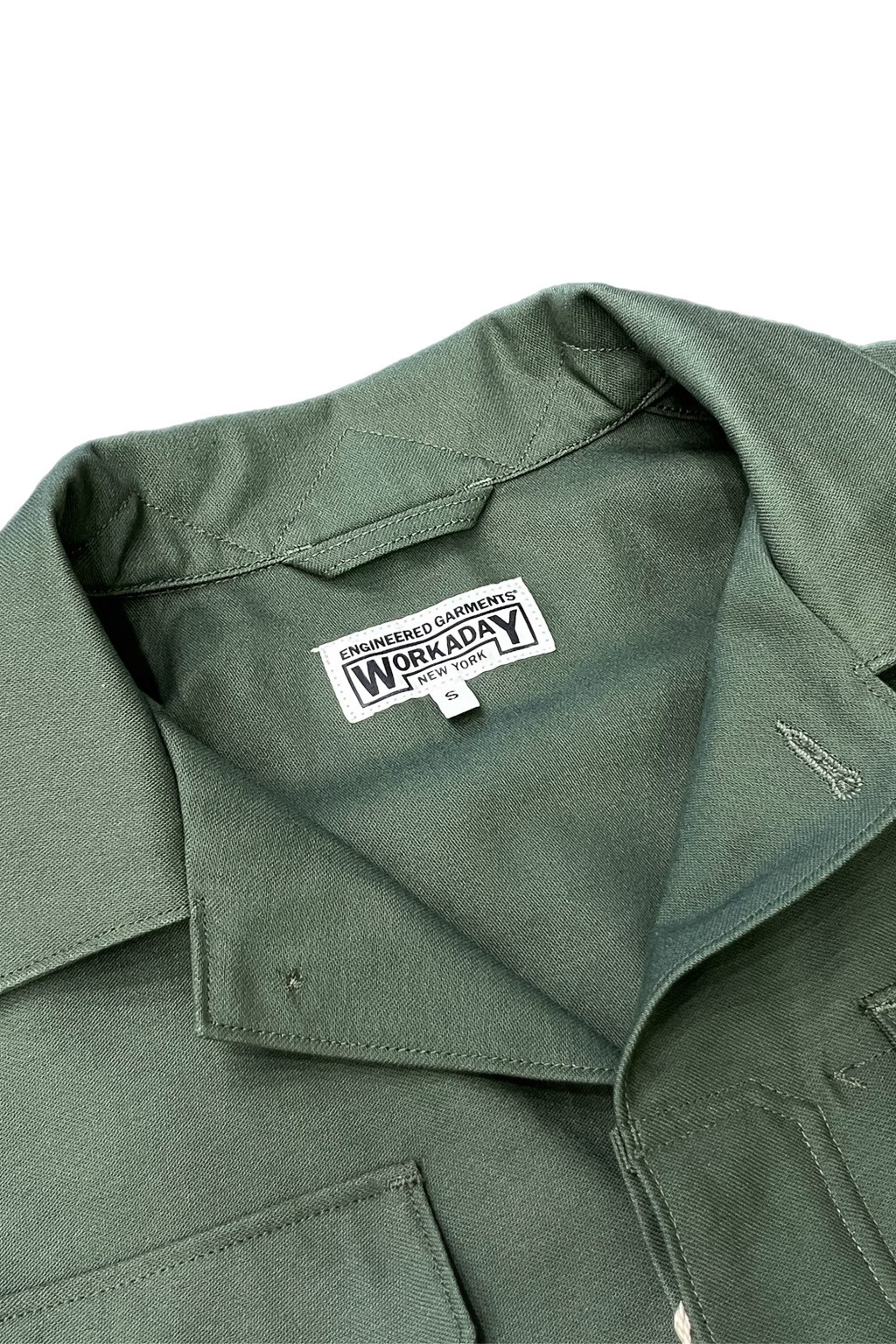 ジャケット・アウター EG Workaday Utility Jk-Reversed Sateen M Engineered Garments Workaday Utility Jacket Black Cotton