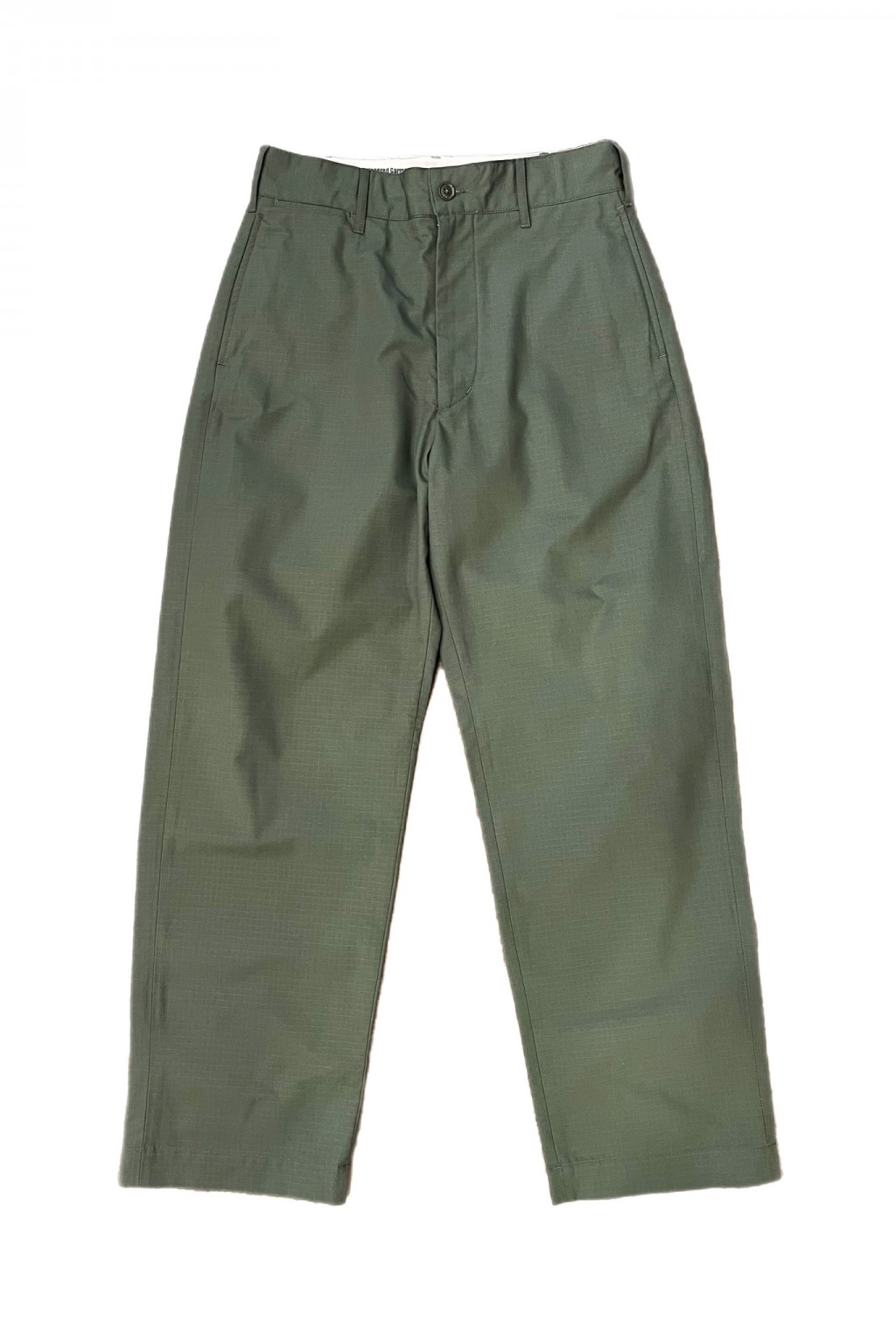 Engineered Garments Workaday Chino Pant Olive Cotton Ripstop