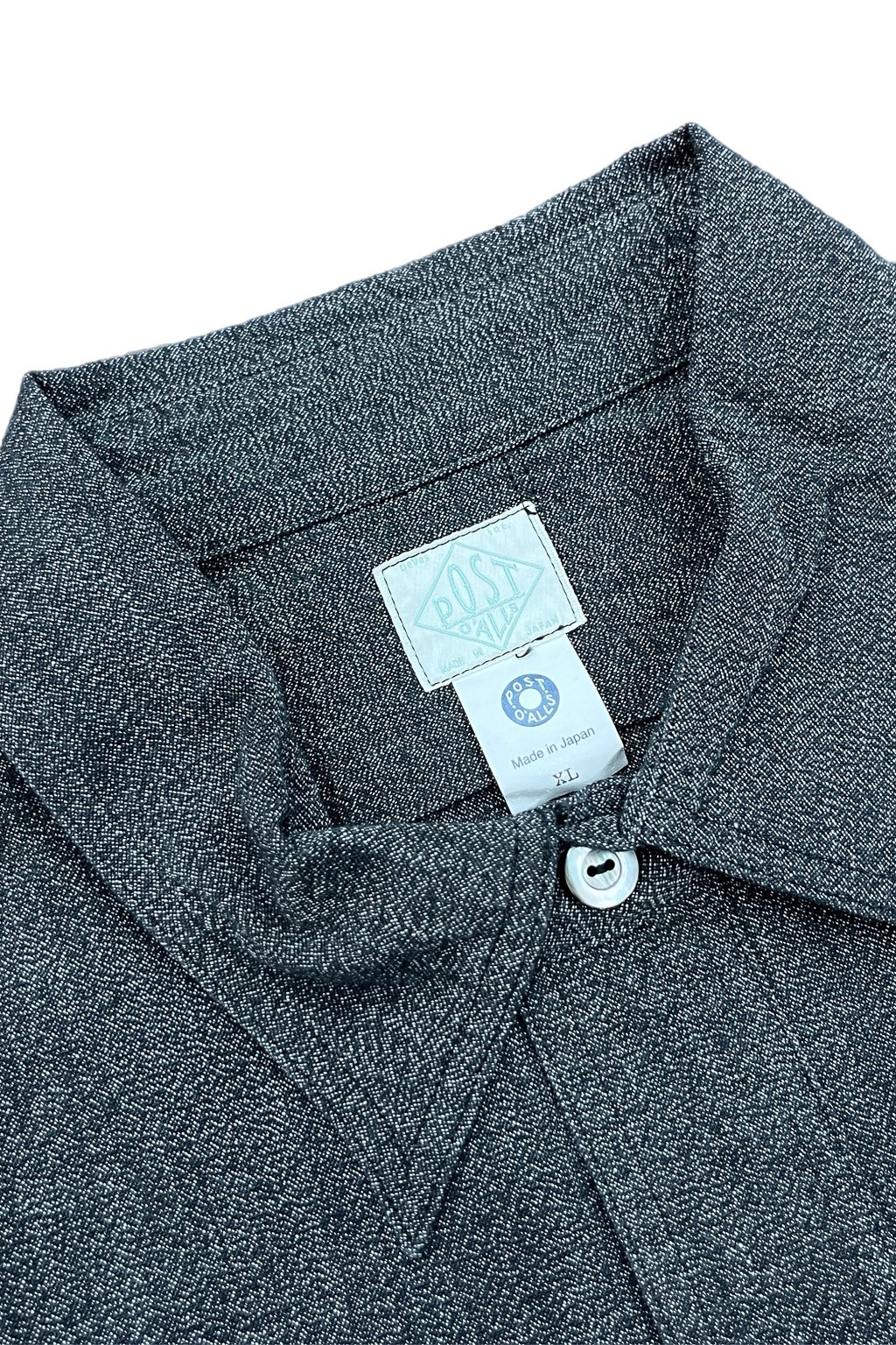 Post Overalls No. 1 Shirt Salt & Pepper - Made in Japan