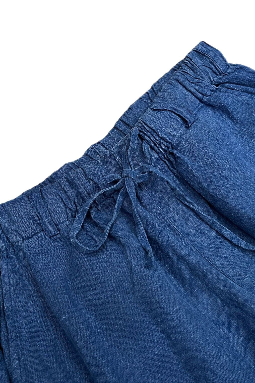 Bather Linen Leisure Pant Navy