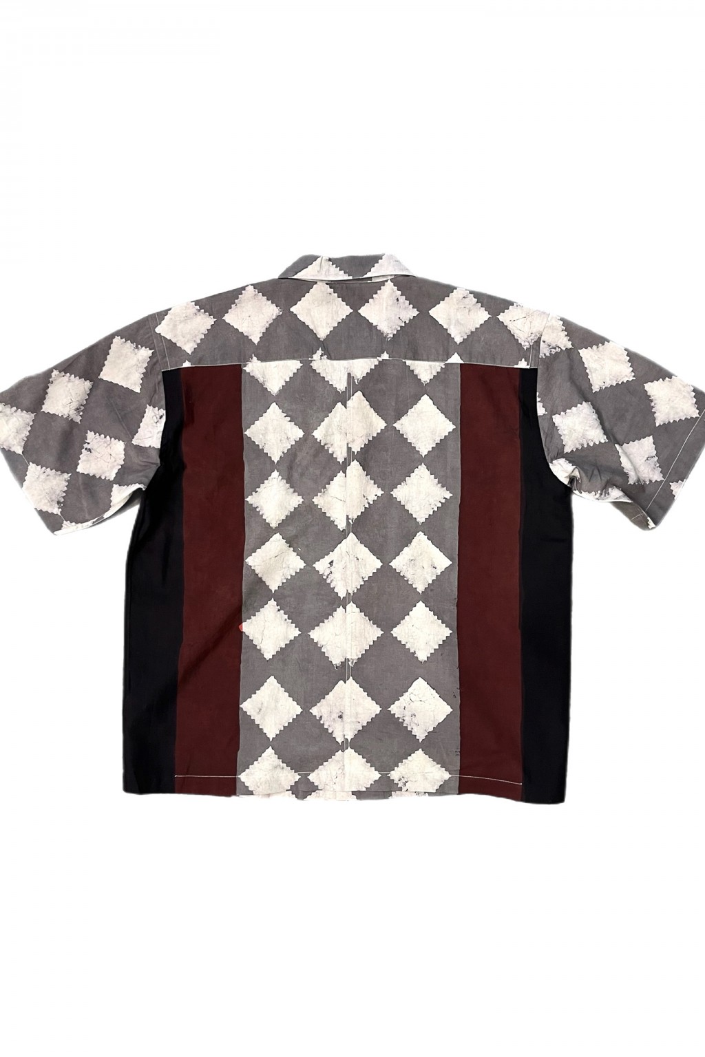 Kardo Rohit Camp Shirt Diamond Block Print