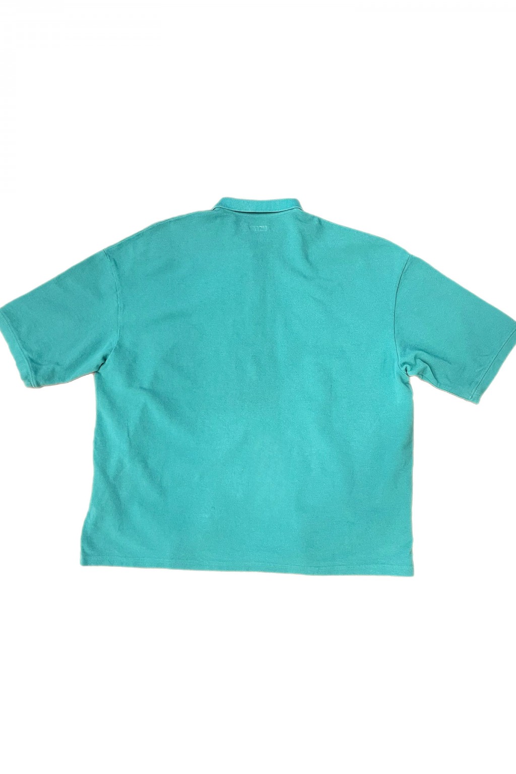 Kapital Pique BOX Polo Shirt Turquoise