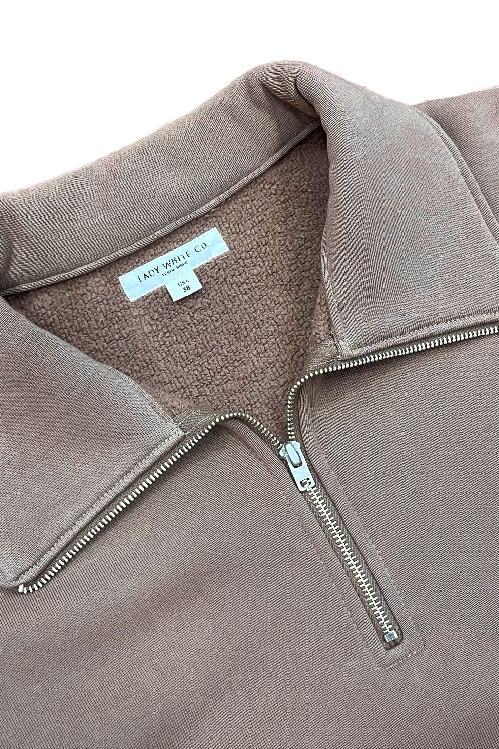 Lady White Co. Quarter Zip Sweatshirt Sedona