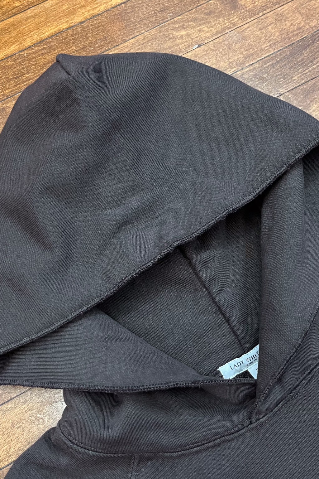 Lady White Co. Super Weighted Hoodie Tire Black