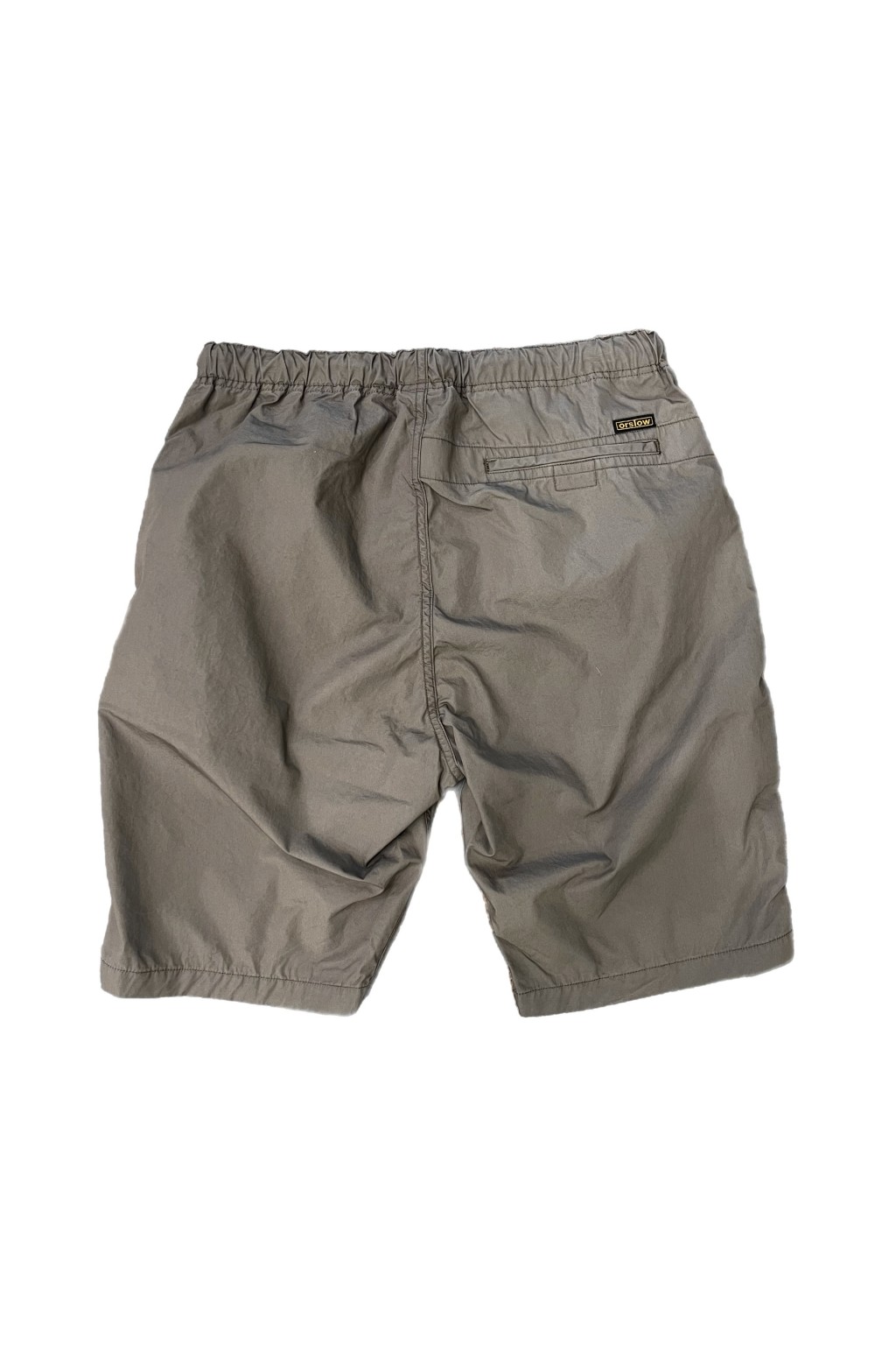 Orslow New Yorker Shorts Greige Typewriter Cloth