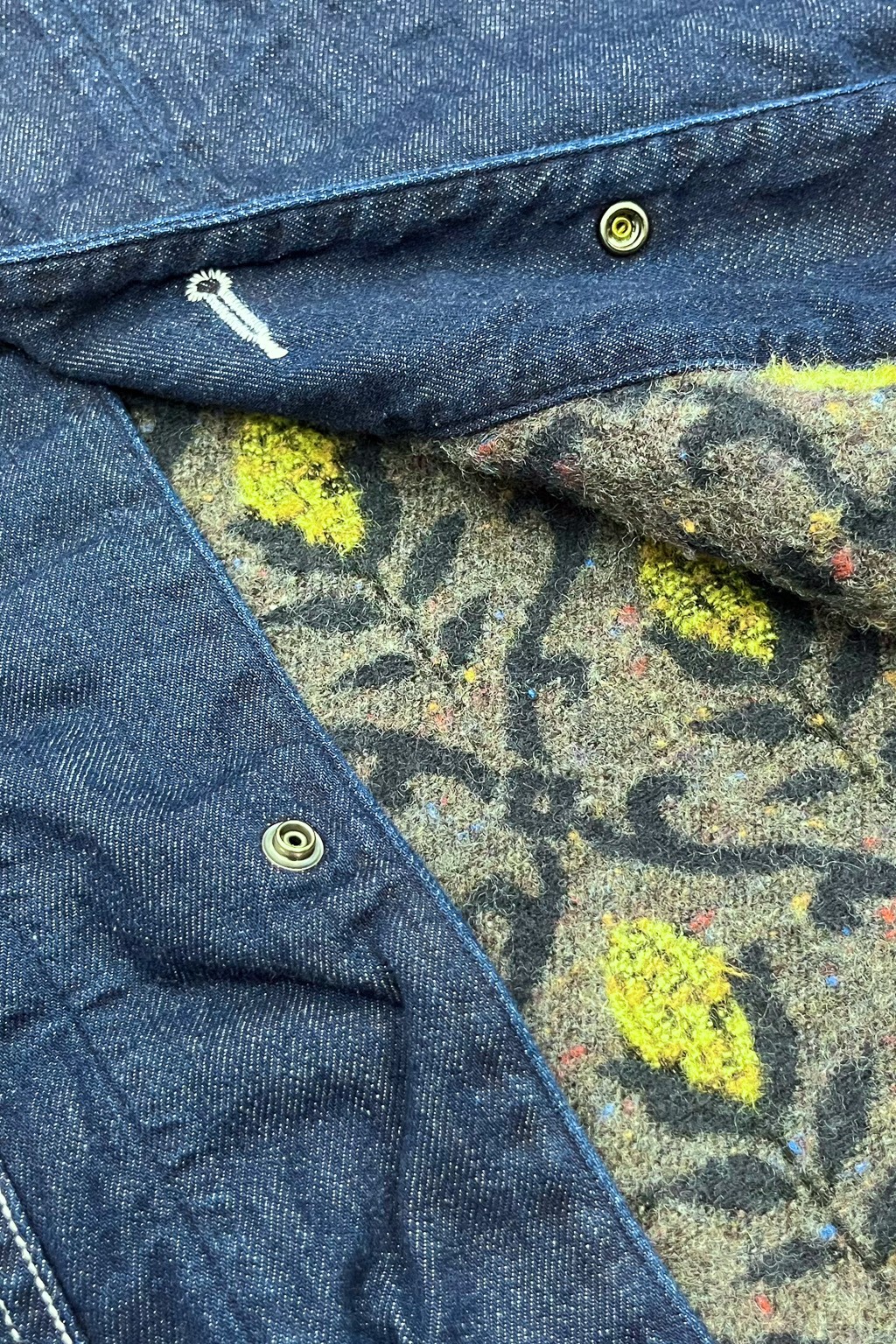 Kapital 8oz Denim Lining CACTUS Coverall (Arabesque) IDG - Made in