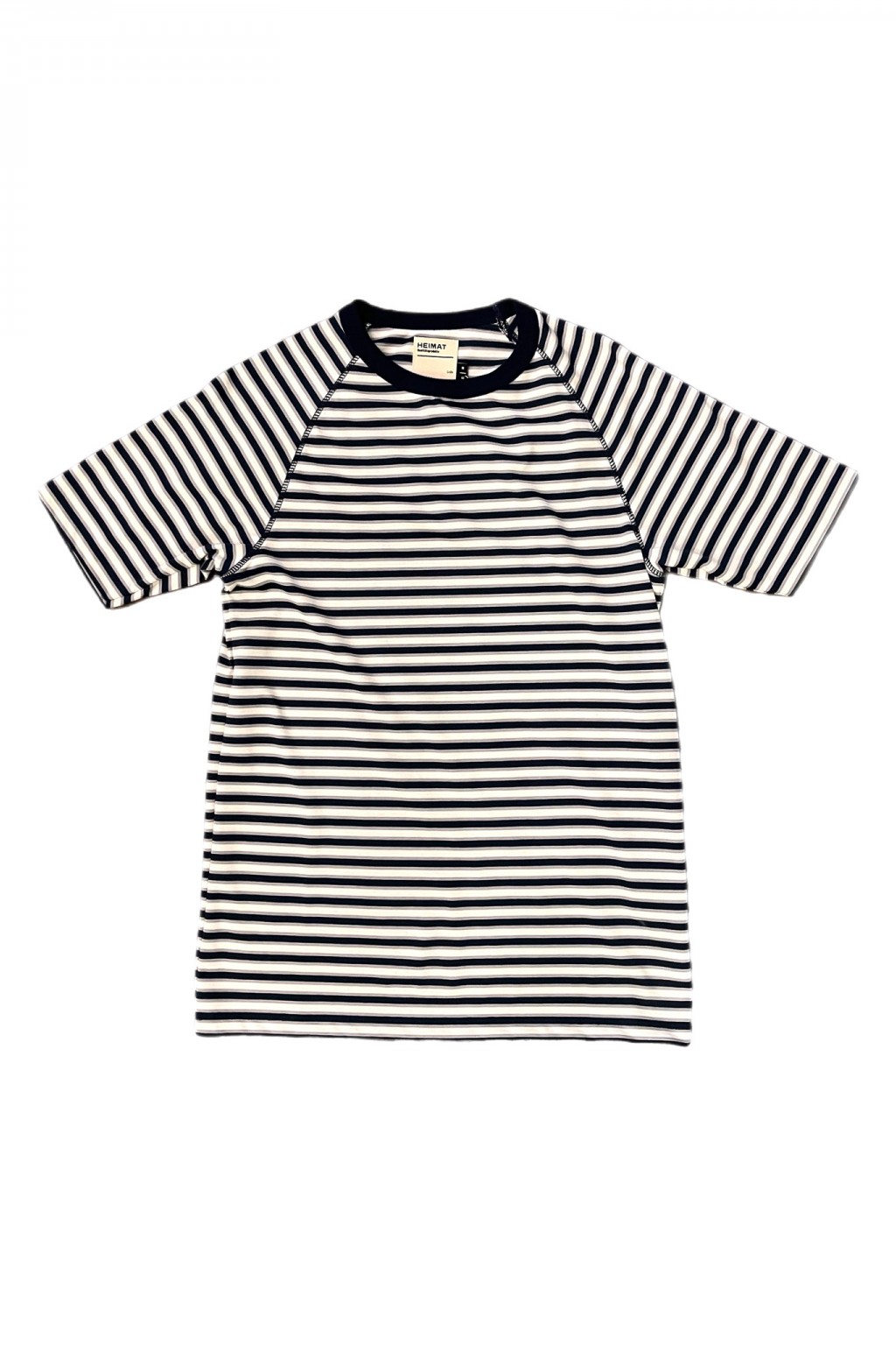 Heimat Boy Scout Tee Ink / Battleship Grey / Seashell