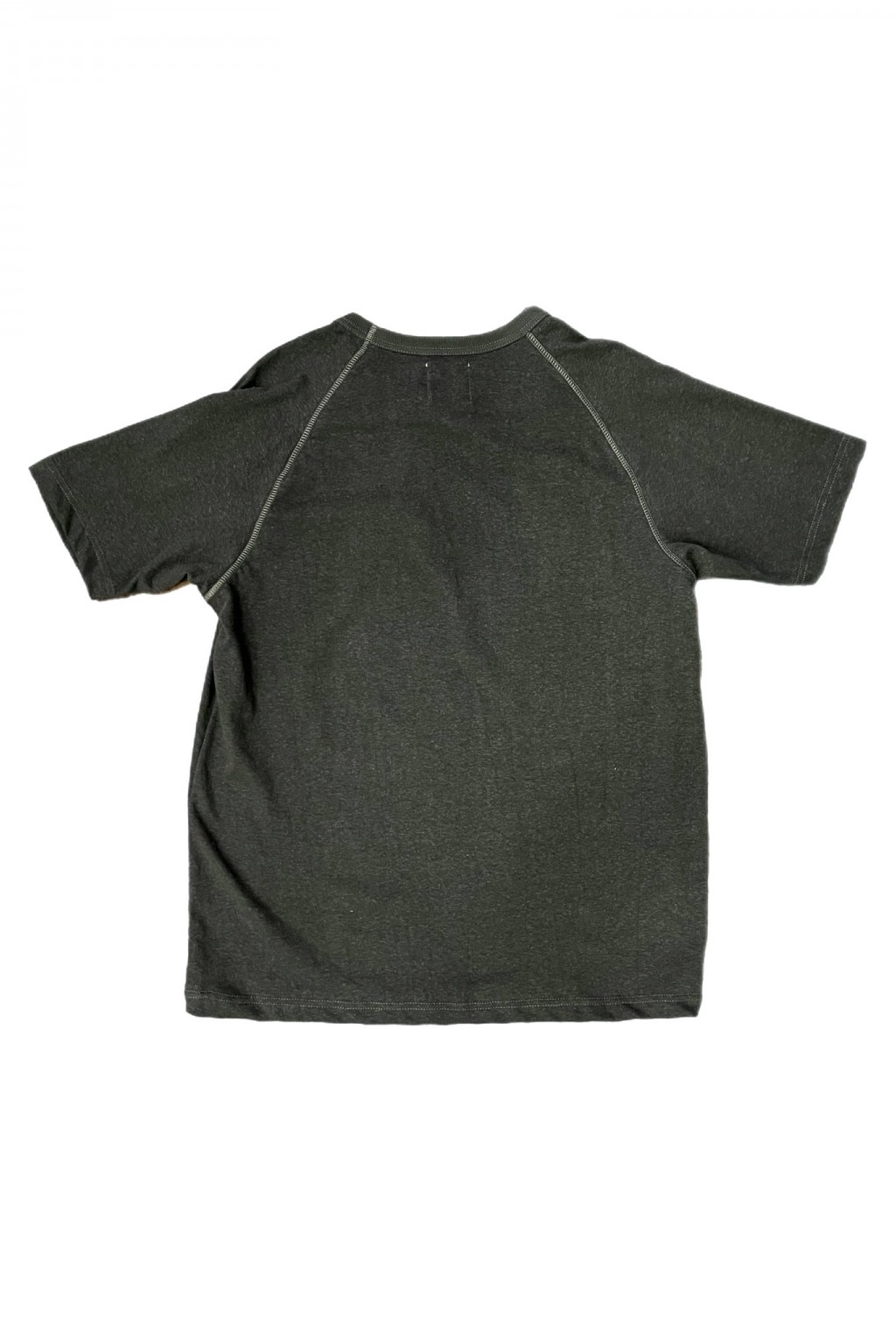 Heimat Cotton-Hemp Raglan T-Shirt Military Green