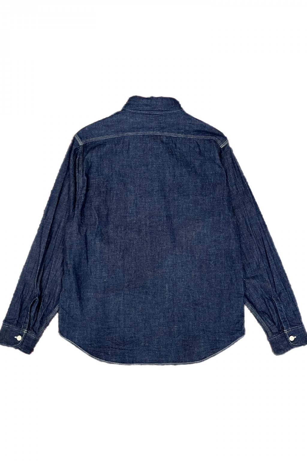 Sugar Cane Work Shirt Blue Denim