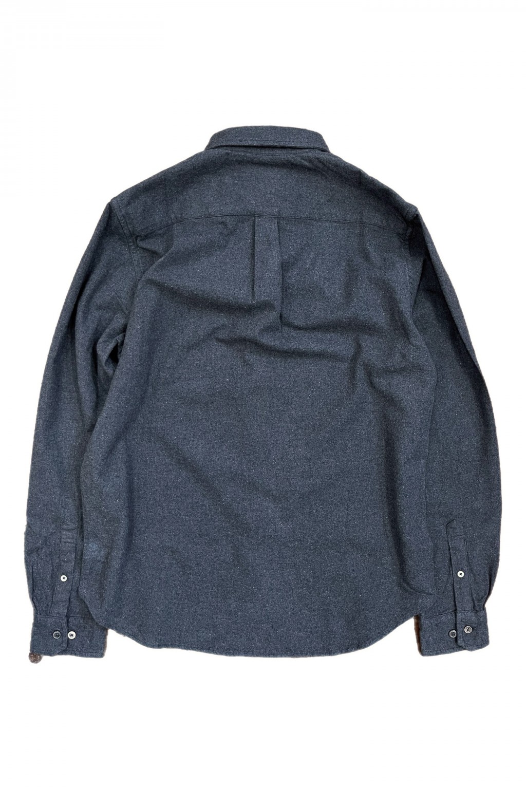 Norse Projects Osvald Flannel Shirt Charcoal Melange