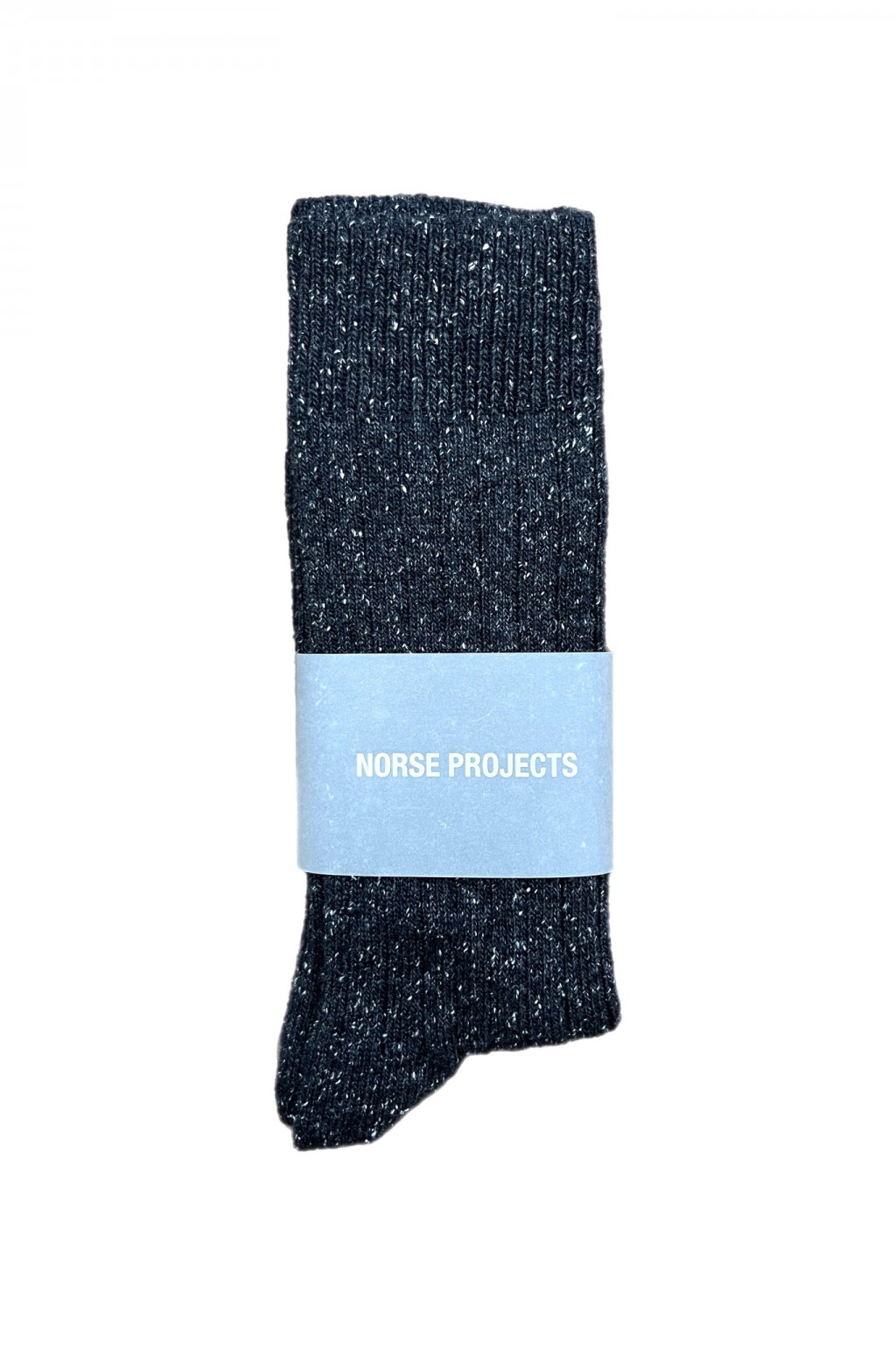 Norse Projects Bjarki Neps Socks Charcoal Melange
