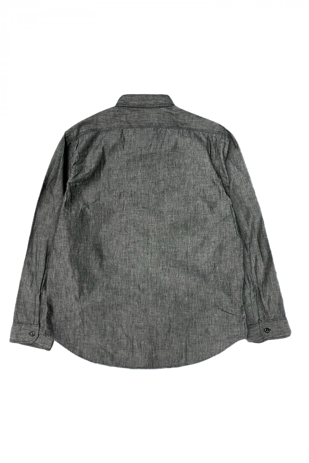 Sugar Cane Work Shirt Black Chambray