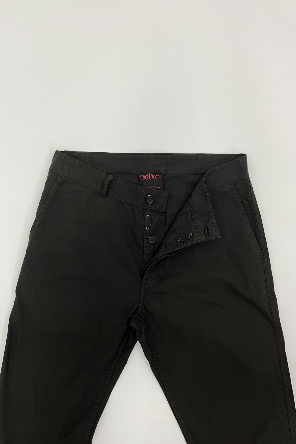 Vetra Weaved Trousers Khaki