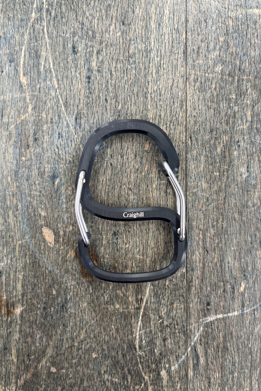 Craighill Coachwhip Carabiner Vapor Black