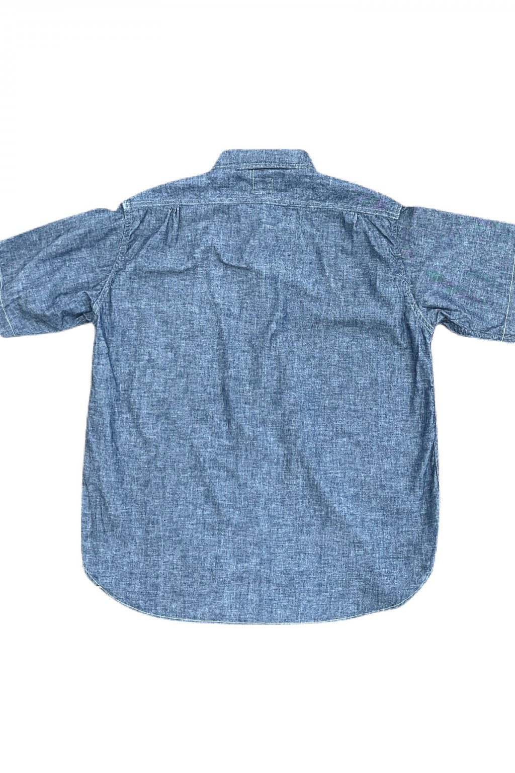 POST OʼALLS／NAVY CUT S/S（23SS） Post Overalls Navy Cut S/S Classic Chambray - Made in Japan