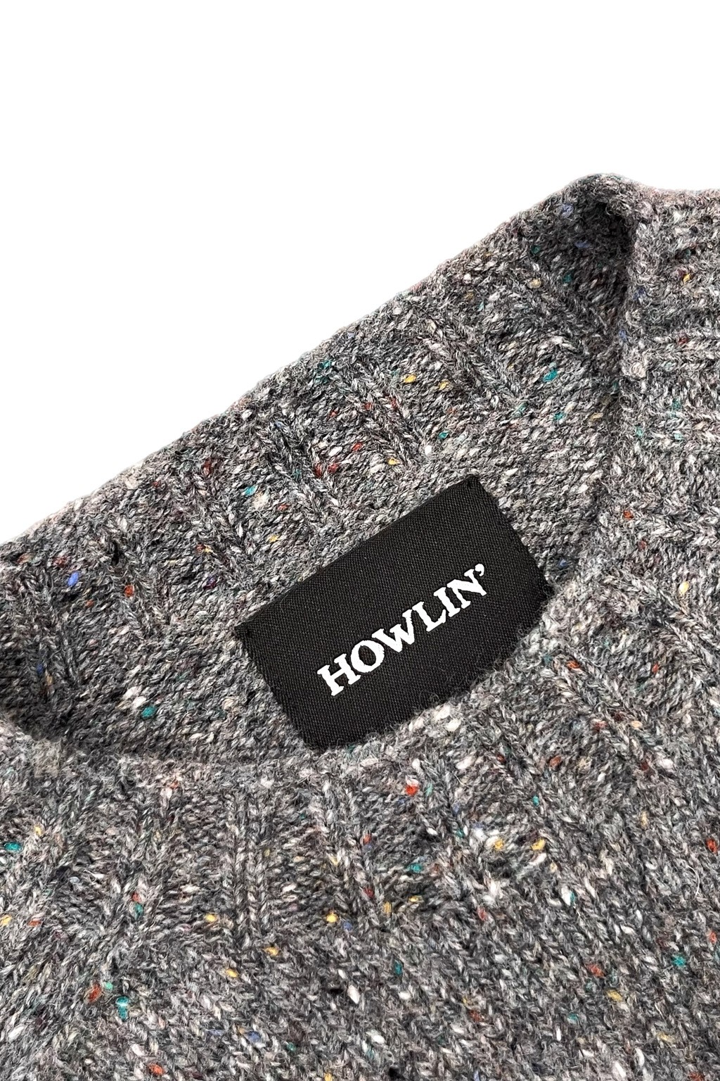 Howlin’ Terry Sweater Grey Mix