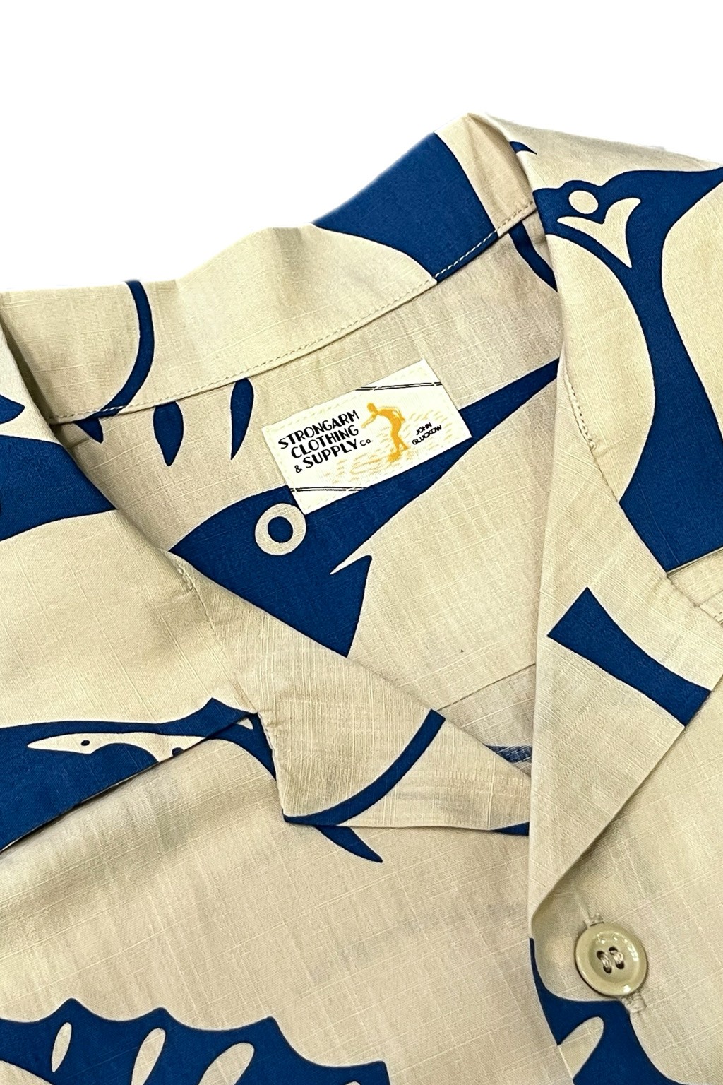 John Gluckow Sailfish Shirt Beige