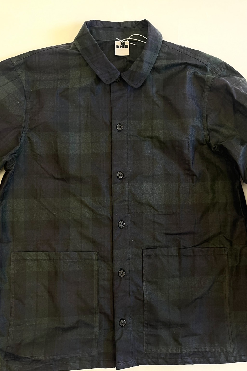 Whim Waxed Cotton Caddie Jacket Blackwatch