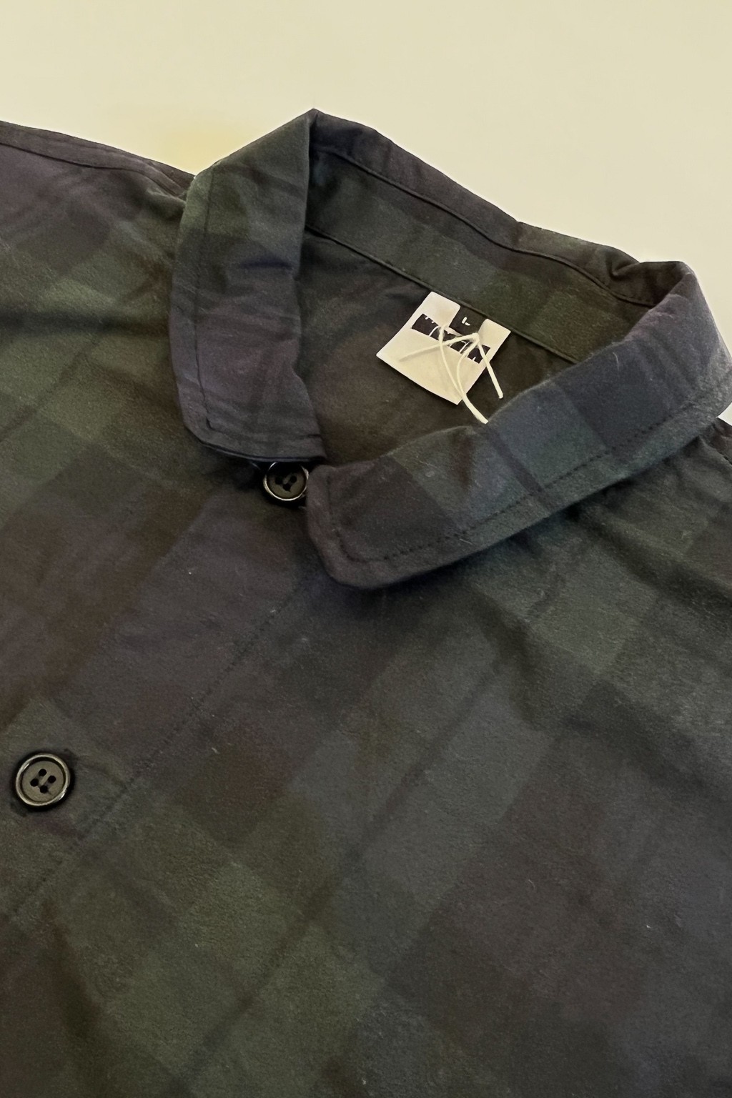 Whim Waxed Cotton Caddie Jacket Blackwatch