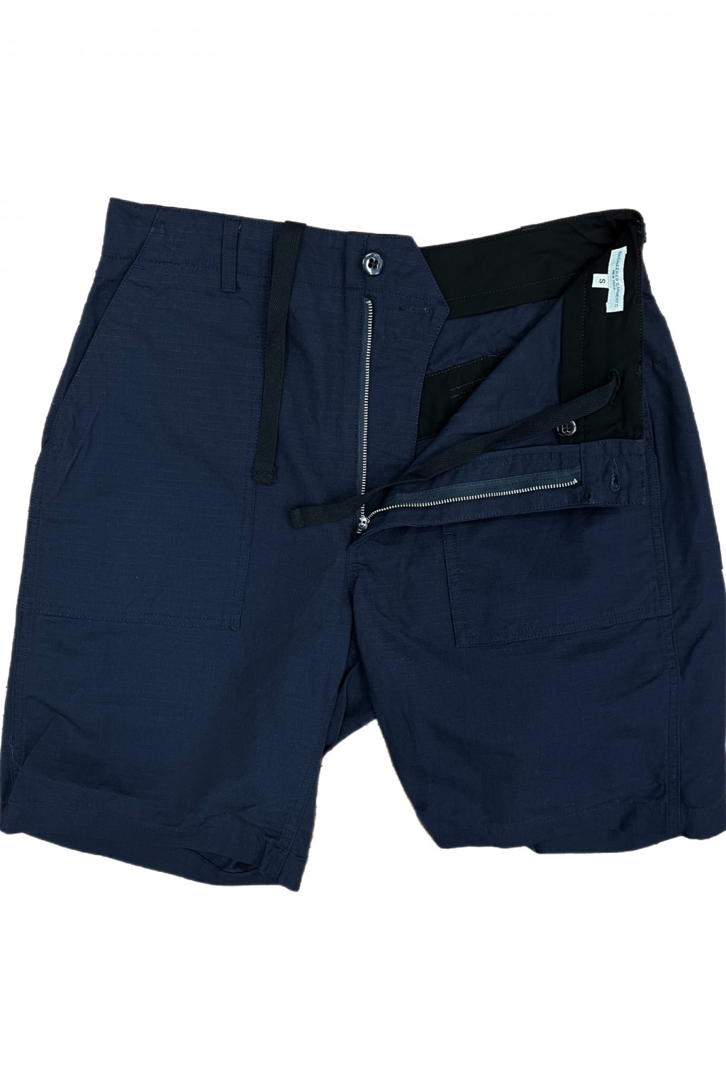 Engineered Garments Fatigue Short Dark Navy Cotton Ripstop