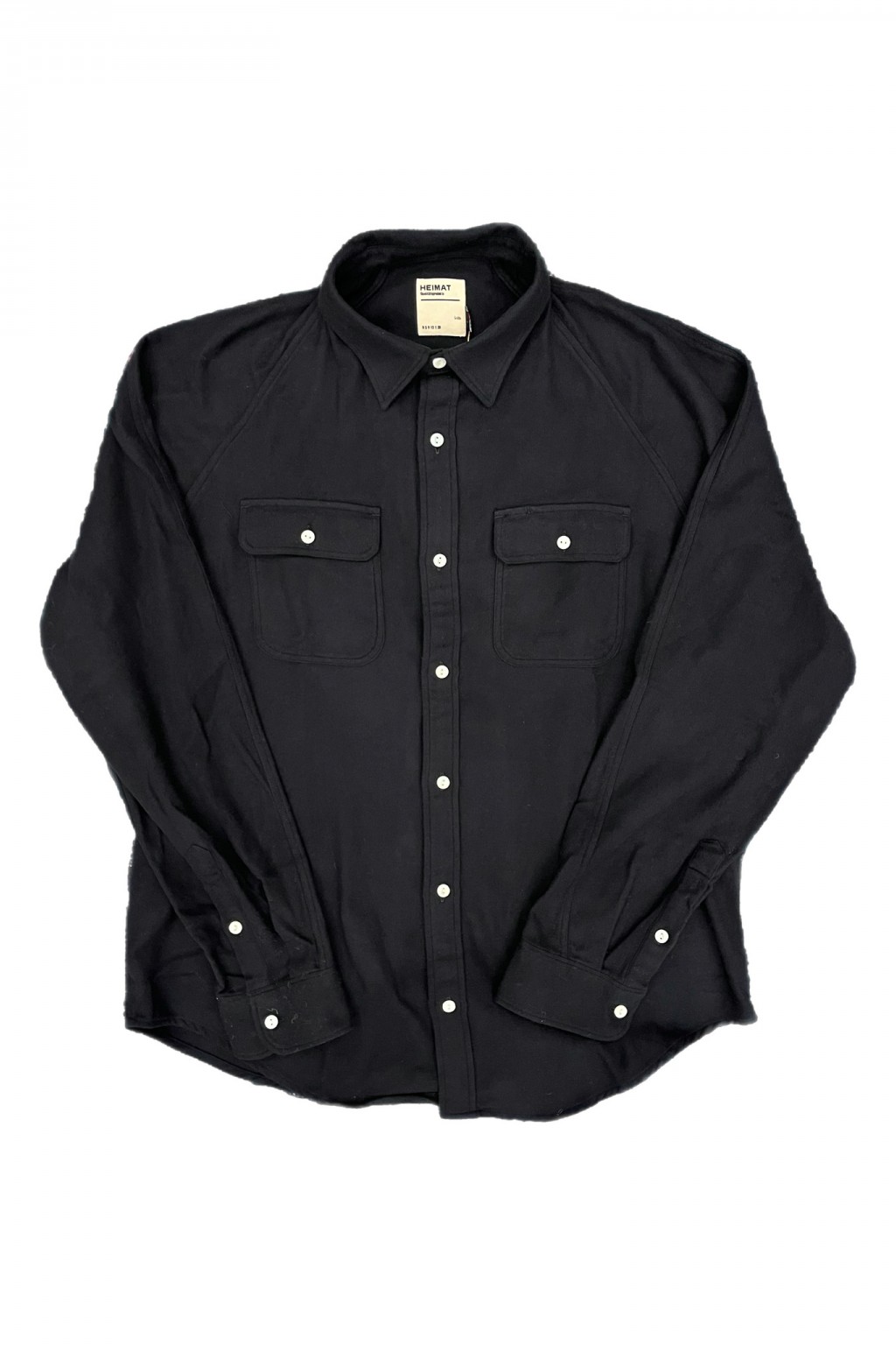 Heimat Work Shirt Black Alaska Flannel