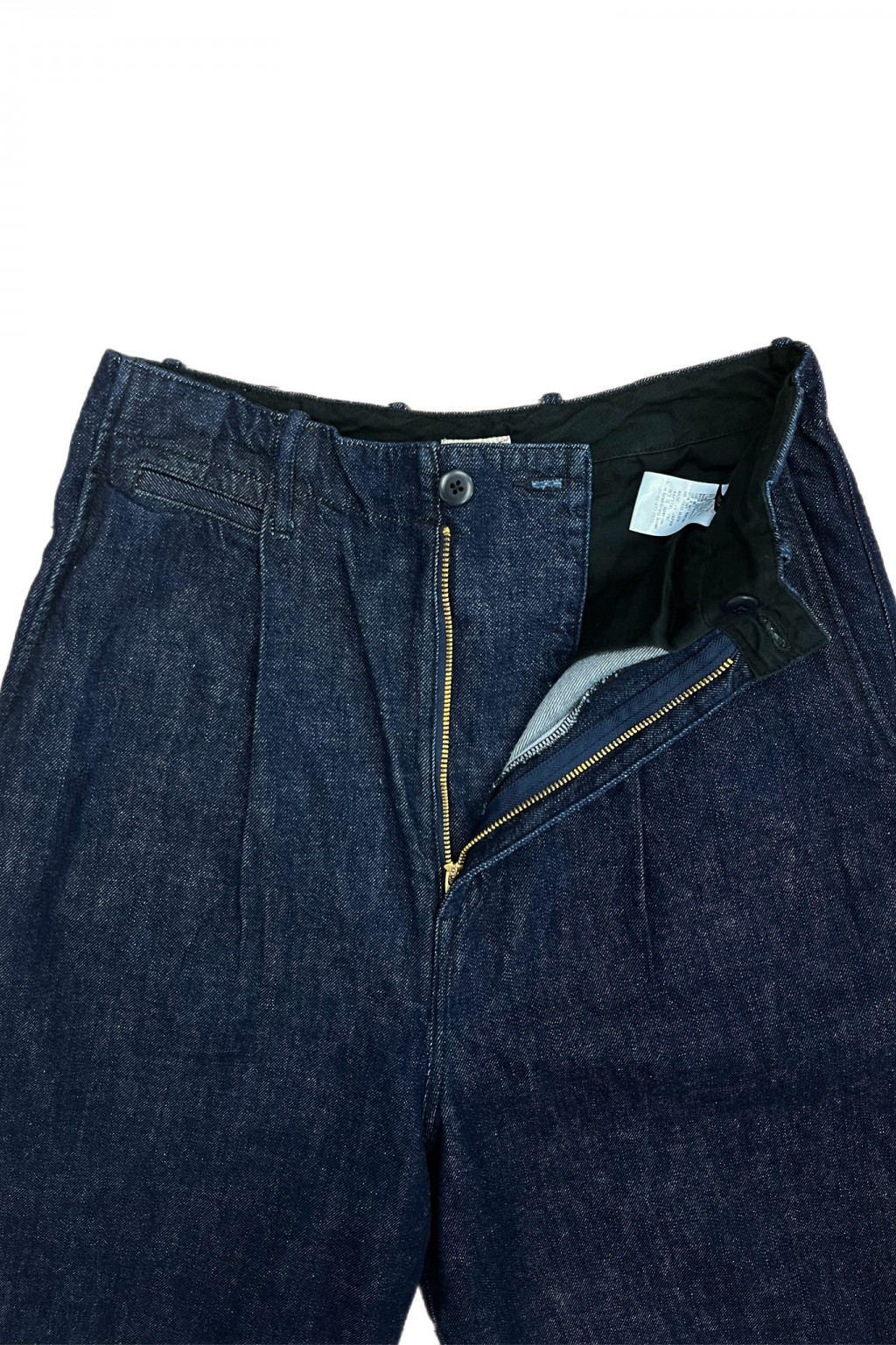 Kapital 11.5oz Denim High Waisted NIME Pants (OW) IDG