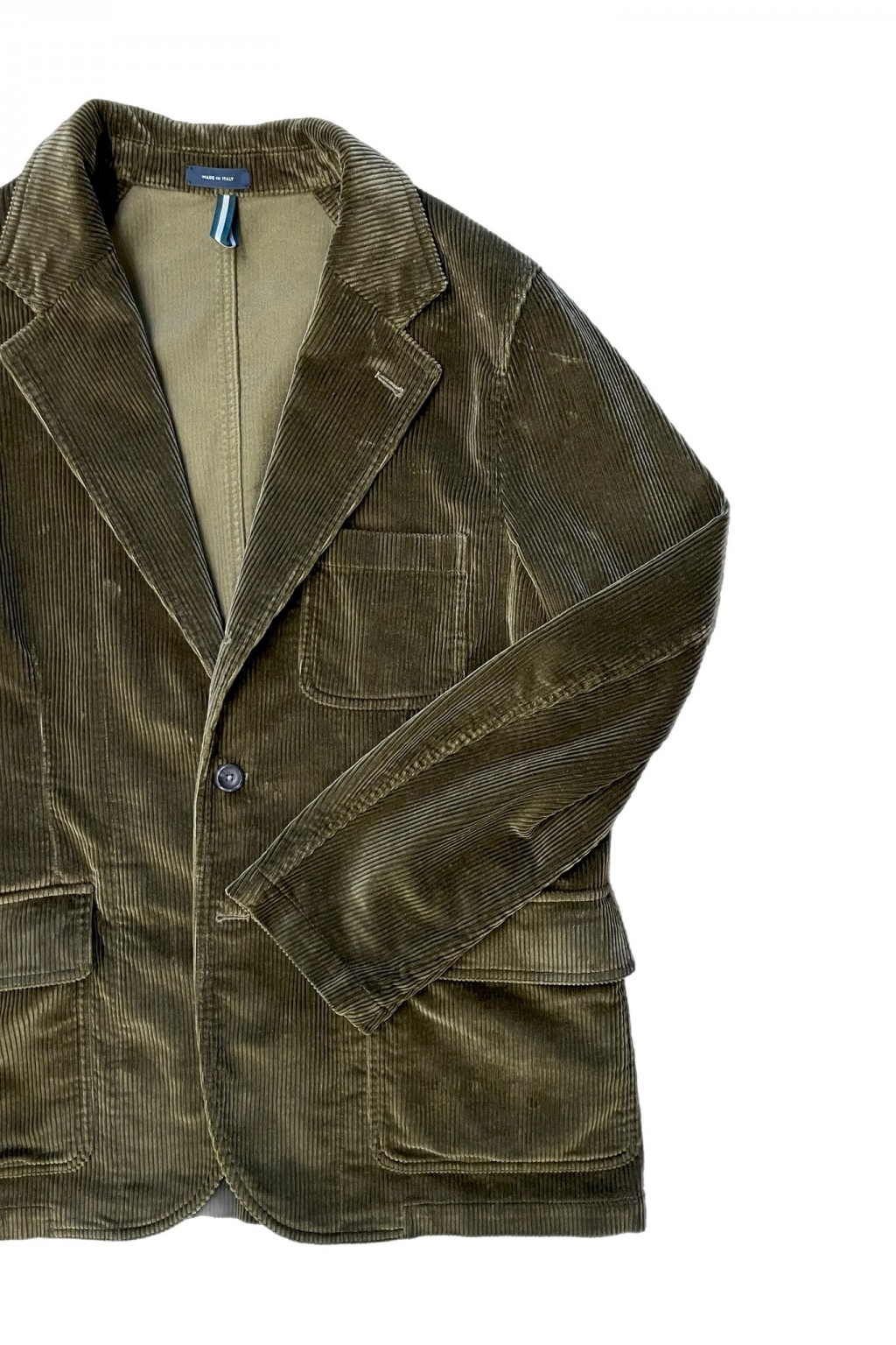 Drake's Games Blazer Mk. I Olive Corduroy