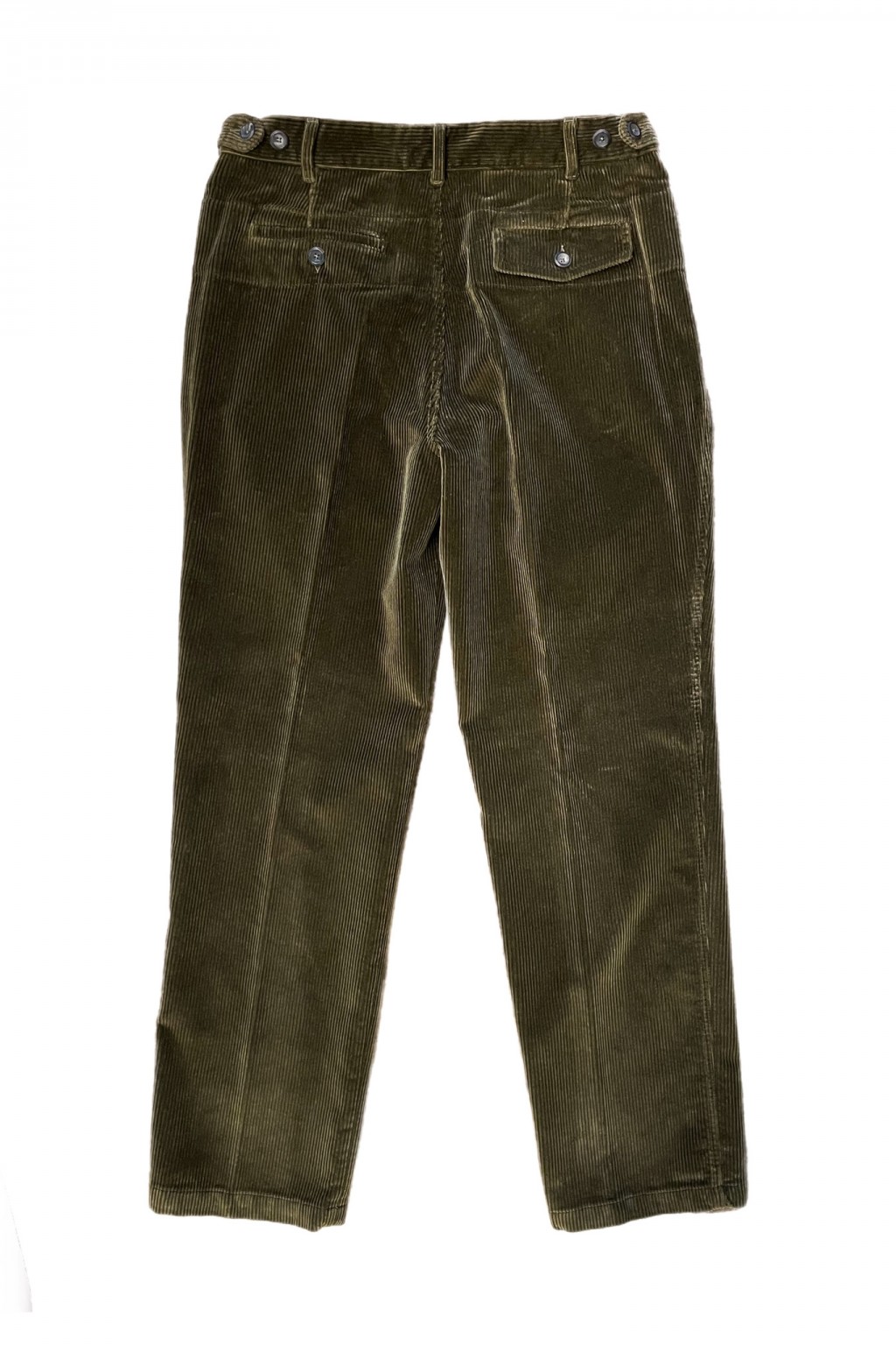 Drake's Games Trousers Olive Corduroy